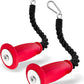 2 Ergonomic 16.5" Single Tricep Ropes | Non-Slip Cable Attachment | Wrist Pressure Relief | Grip Strength & Forearm Activation | Home & Commercial Gym Accessory, For Cable Machine, Smart Gym