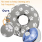 Supet Inflatable Dog Cone Collar for Large Medium Small Dogs, Soft Cone Collar for Dogs Cats, ECollar Doggie Neck Donut Dog Cone Alternative After Surgery