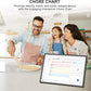 10.1 Inch Smart Digital Calendar Planner & Chore Chart, IPS HD Touchscreen Interactive Display for Family Schedules, Built-in Digital Picture Frames Function - Streamline Household Organization