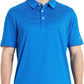 Men's Golf Polo Shirts Short Sleeve Striped Performance Moisture Wicking Dry Fit Golf Shirts for Men