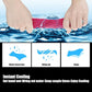 Biange Cooling Towel (Pack of 20, 40"x12") with Pouches for Sports, Workout, Fitness, Gym, Yoga, Golf, Pilates, Travel, Camping & More