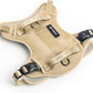 2025 New Edition, Fei & Eve MagEase Dog Harness - 3-Second Magnetic Buckles | 3-Point No-Pull Control | Heavy-Duty 900D Nylon | Dual Safety Handles | Breathable Mesh | Adjustable Fit,X-Large,Champagne