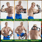 VVOKGO Twister Arm Trainer with 4 Spring for Men & Women, 20-110lb Adjustable Chest Workout Equipment, Shoulder Arm Strength Exerciser, Portable Power Twister Bar, Detachable Design Fitness Anywhere