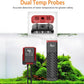 AQQA Fish Tank Heater 200W Aquarium Heater for 20-40 Gal Fish Tank Fish Heater Digital Thermostat with External Controller Temp Range 59-94℉ Over-Temperature Protection (200W for 20-40Gal)