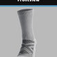 CWVLC Grip Socks Soccer - Cushioned Non-Slip Grippy for Men & Women Athletic - Barre Hospital Sticky Slipper Socks