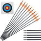Archery Bow and Arrows Set for Adults 20 30 40 lbs Bow and Arrow for Beginner Teens Black Longbow Kit for Outdoor Hunting Archery Target with Quiver Target Faces Arm Guard Finger Saver