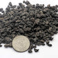 TOYPOPOR Black Horticultural Lava Rock Soil Additive for Cacti Succulents Plants No Dyes or Chemicals 100% Pure Volcanic Rock 2.2LB Top Dressing
