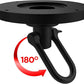 RDX Speed Bag Speedball Swivel, Heavy Duty 360 Multi Direction, Powder Coated Iron Mount Hook for Ceiling and Platform, Boxing Punching Training MMA Muay Thai Equipment Accessories Hanger with Screws