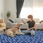 LOOBANI Reusable Pee Pads for Dogs: 2 Pack 36"x 41" Super Absorbent Washable Puppy Pads Non-Slip Whelping Pad Dog Playpen Mat, Waterproof & Leakproof Dog Training Pads for Floor, Crate, Potty