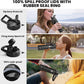 Insulated Water Bottle 24oz, Triple Wall Vacuum Stainless Steel (Cold for 48 Hrs, Hot for 24Hrs), Leak Proof & Non-BPA, 24oz Hydro Water Flask with Paracord Handle & Straw Spout Lids