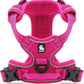 TRUE LOVE Truelove Adjustable No-Pull Dog Harness Reflective Pup Vest Harnesses Comfortable Control Brilliant Colors TLH5651(Fushcia,XS)
