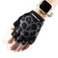 Fitgriff® Workout Gloves (Padded) for Men & Women - Fingerless Gym Gloves for Weight Lifting, Training - Full Palm Protection
