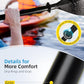 OCEANBROAD Kayak Paddle 86in/218cm, 90.5in/230cm Alloy Shaft 2-Piece Floatable Kayak Oar for Kayaking Canoeing Boating