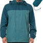 Outdoor Ventures Men's Rain Jacket Waterproof Lightweight Packable Rain Shell Raincoat with Hood for Golf Hiking Travel