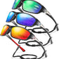 3 Pack Polarized Sports Sunglasses for Men, Mens Sunglasses Wrap Around UV400 Protection for Cycling Fishing Driving