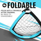 Kids Soccer Goal for Backyard, 6x4 9x5 FT Portable Soccer Nets Pop Up with Ball, Agility Ladder, Cones, Target & Carry Bag for Toddler Youth Outdoor Indoor Training Practice Sports Games Play