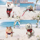 Dog Tuxedo for Wedding, Formal Pet Suit with Bow Tie and Leash, Adjustable Dog Costume for Small Medium Large Dogs, Birthday Christmas Halloween Party Apparel, M（8-14LB）