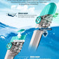 QingSong Full Face Snorkel Mask for Adults, Snorkeling Gear with Camera Mount, 180 Degree Panoramic View Snorkel Set Anti-Fog Anti-Leak