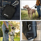 Dog Treat Pouch 2 PCS, Waterproof Small Dog Treat Bag for Leash, Hands Free Dog Walking Bag with Carabiner, Dog Poop Bag Holder for Pet Puppy Travel or Outdoor Use, Zipper Closure to Avoid Spilling