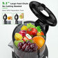 OMMO Cold Press Juicer Machines: 5.1" Wide Chute for Whole Fruits & Veggies, BPA Free Slow Juicer Easy Clean, Beep Alert, Slow Masticating Juicers for Moms/Families/Fitness/Juice Life/Healthy Living