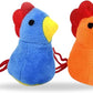 Catnip Cat Toy, 2 Pack Chicken Bird Interactive Chew Kicker Toys, cat Toys for Indoor Cats, Boredom Relief Kitten Exercise, Soft Durable for All Breed