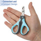 Mr. Pen Cat Nail Trimmer - Sky Blue & Dark Gray, Suitable for Cats & Kittens, Small Dogs