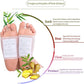Foot Pads 100 Pieces-Premium Ginger Powder Bamboo Vinegar Feet Pads,Deep Cleansing Foot Patches for Feet Care