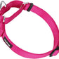 Hyhug Premium Anti-Escape Strong Extended Martingale Large Boy and Girl Dog Collar - Walking Training Daily Use.(Large, Rose Red)