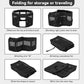 PETSFIT 45.5" Dog Playpen with Dual Zipper Doors –Sturdy Foldable Pet Playpen for Large & Medium Dogs with Removable Mesh Top and Leakproof Bottom