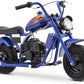 Gas Mini Chopper Bike, DB004 Model 49.4 CC 2-Stroke Dirt Bike with Big Headlight, Premium Tire, Metal Frame, Disc Brakes, Max Load 165Lbs, Up to 20Mph, EPA Approved