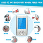 Belifu Dual Channel TENS EMS Unit 24 Modes Muscle Stimulator for Pain Relief Therapy, Electronic Pulse Massager Muscle Massager with 10 Pads, Dust-Proof Drawstring Storage Bag, Fastening Cable Ties