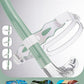 CAPAS Training Swim Snorkel for Lap Swimming, Swivel Headband Ultimate Fit Center-Mount Swimmers Snorkel with Liquid Silicone Mouthpiece Adjustable Strap, Designed for Adult Men Women