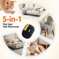 Pet Hair Removal Glove - Electrostatic Reusable Grooming Gloves for Cats & Dogs, Professional Cleaning Mitt with Hair Remover Tool (2 Pack)