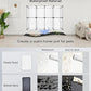 Small Animal Playpen, Guinea Pig Cages with Waterproof Mat, 24 Panels Pet Playpen for Hamsters, Hedgehog, Bunny, Ferret, Indoor Outdoor Plastic Fence, 48.5 x 24.8 x 32.3 inches