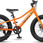 Glerc Mars Kids Mountain Bike, 20 24 Inch Fat Tire Bike for Teen Ages 6-14 Year Old, Bicycle with 2.8-Inch Wide Tires and 6 Speed Drivetrain, Multiple Colors