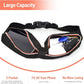 Slim Running Belts for Women Men - Running Phone Holder Fanny Pack for Key, Accessories Fits ALL Cell Phones, Orange