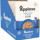 Applaws Natural Wet Cat Food in Broth, Limited Ingredient Wet Cat Food Pouches, No Additives, Made with Natural Ingredients, Tuna Fillet with Crab in Broth (12 x 5.3oz Pouches)
