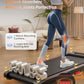 Walking Pad Treadmill, Anylife Incline Walking Pads Under Desk 330lb Capacity, 2.5HP Portable Treadmills for Home, Compact Treadmill Small Running Pad with LED Display, Remote Control