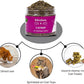 Catnip for Cats with Leaves and Flowers 100% Natural and Organic Catnip Premium Cat Nip for Cats & Kittens Used as a Snack or Refillable Catnip Treats for Cats (1/2 Cup, 2 Ounces)