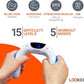 LOOKEE Arm Exerciser with 15 Levels | Arm Workout Equipment | Forearm & Hand Strengthener | Hand Strengthening Device for All Ages