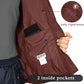33,000ft Packable Rain Jacket Men's Lightweight Waterproof Rain Shell Jacket Raincoat with Hood for Golf Cycling Windbreaker