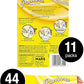 Temptations Creamy Puree Squeezable Lickable Wet Cat Treats with Chicken, 0.42 oz. Tubes, 4 Count, Pack of 11 (44 Total)