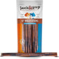 Jack&Pup 12 Inch Bully Sticks for Large Dogs | Thick Odor Free Bully Sticks (3 Pack) Long Lasting Bully Sticks for Dogs