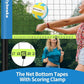 Portable Outdoor Volleyball Net Set for Backyard Beach with Adjustable Poles, Soft PU Volleyball & Pump, Carry Bag and Durable Anti-Sagging Net