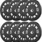 2 Inch Bumper Plates，10-500lbs，Barbell Rubber Olympic Weight Plates Set for Home Gym, Strength Training & Weight Lifting, Multiple Options Colors