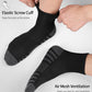Airacker Athletic Quarter Socks with Cushion Running Ankle Socks for Men Women 6 Pairs