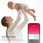 FITINDEX Scale with BMI, Body Fat, Muscle Mass, Smart Scale for Body Weight, Bluetooth, Digital, Sync with App, User Health Equipment