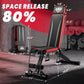 Adjustable Weight Bench, Workout Bench with Adjustable Headrest for Full Body Workout, Fast Folding 660LBS Stable Weight Bench for Men Women Versatile Workouts and Workout Bench for Home Gym (Black)