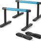Strength Training Parallettes I-Sit Push Up Bars, Pushup Handles Calisthenics Equipment for Home Workout, Anti-slip Gymnastics Bars, Handstand & Dip Bar for Outdoor Exercise