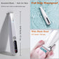 2 Mode Paw Trimmer for Dogs & Cats - Electric Quiet Dog & Cat Grooming Trimmer, Rechargeable Clipper with LED Light, 2 Blades, Waterproof for Paws/Ears/Face